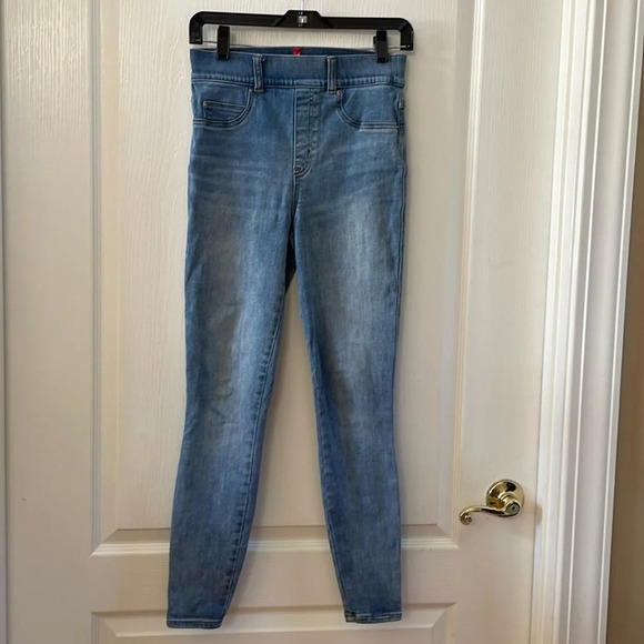SPANX Denim - Spanx skinny pull on jeans size Small